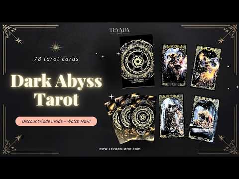 Baraja de Tarot Dark Abyss Edición 2026