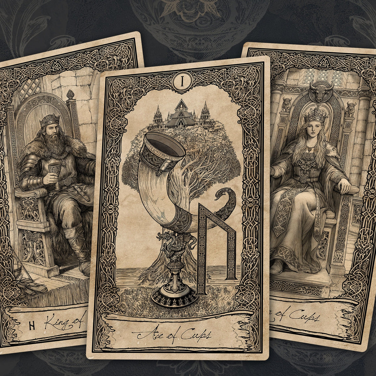 Ancient Times Tarot Standard Edition celestial mythology deck for intuitive readings and self-reflection
