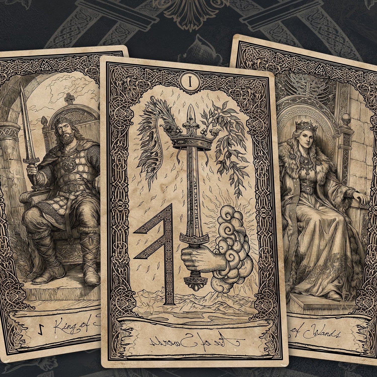 Ancient Times Tarot Standard Edition celestial mythology deck for intuitive readings and self-reflection