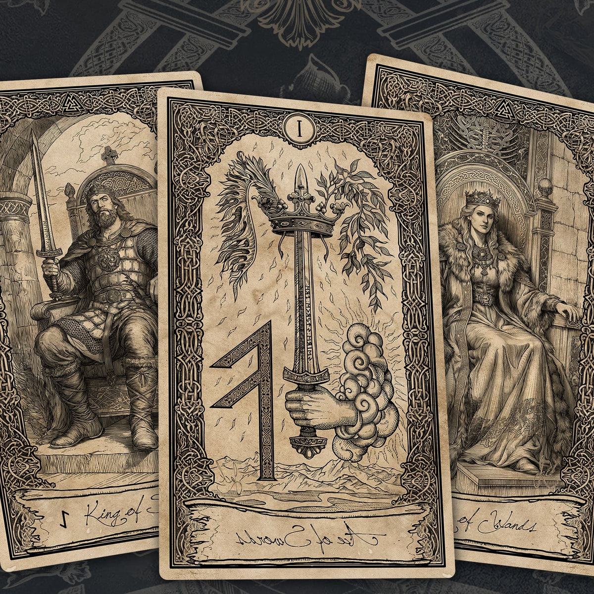 Ancient Times Tarot Standard Edition celestial mythology deck for intuitive readings and self-reflection