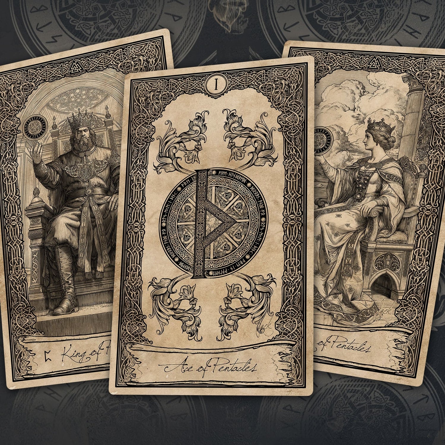 Ancient Times Tarot Standard Edition celestial mythology deck for intuitive readings and self-reflection