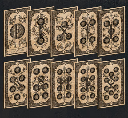 Ancient Times Tarot Standard Edition celestial mythology deck for intuitive readings and self-reflection
