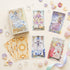 Avalon Revelation Tarot DELUXE Edition Japanese anime indie tarot deck for inner child healing.
