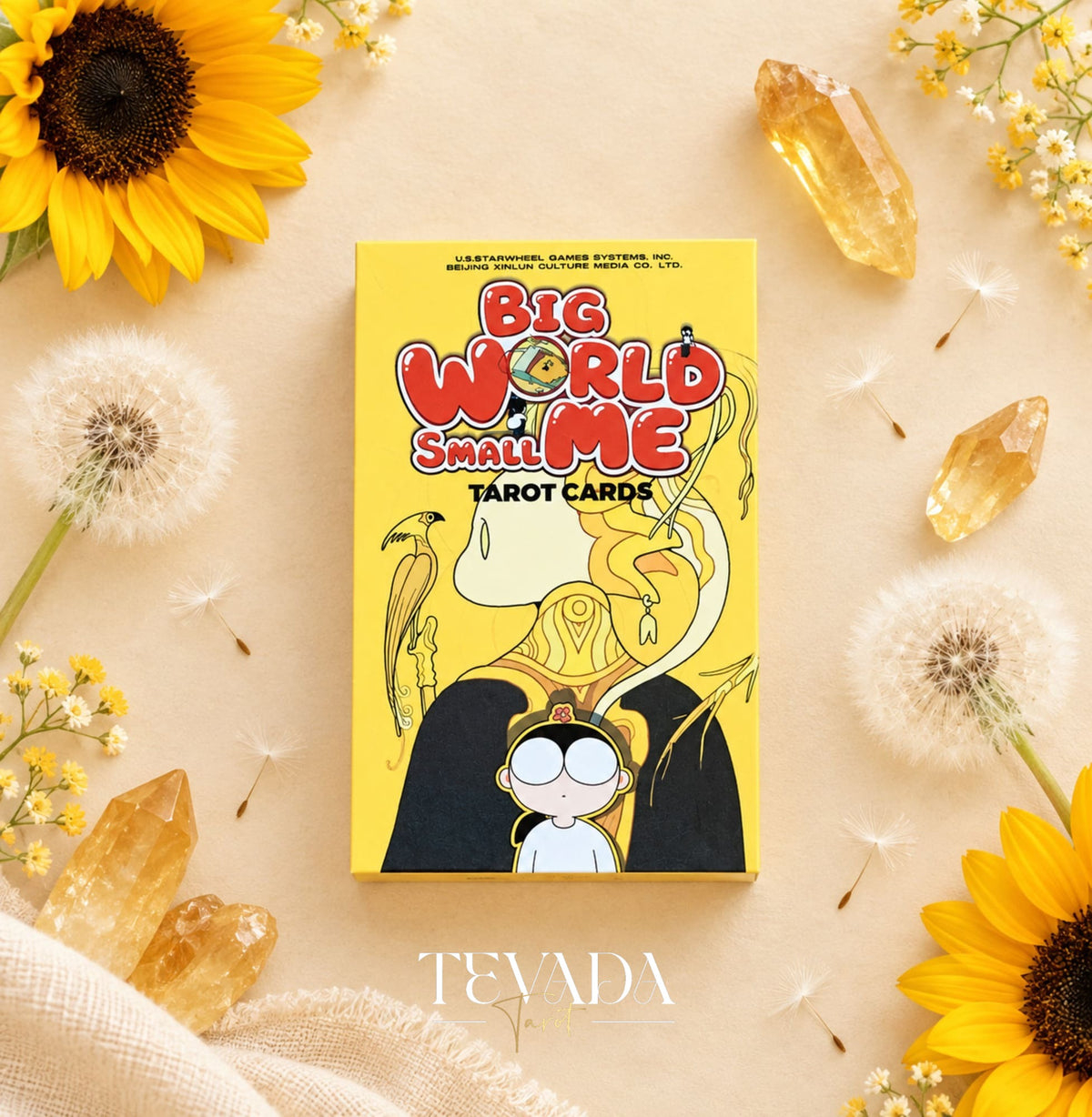 Big World Small Me Tarot storybook RWS deck for gentle daily reflection