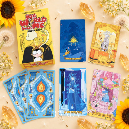 Big World Small Me Tarot storybook RWS deck for gentle daily reflection