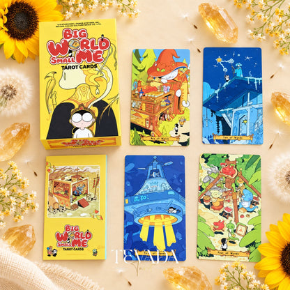 Big World Small Me Tarot storybook RWS deck for gentle daily reflection