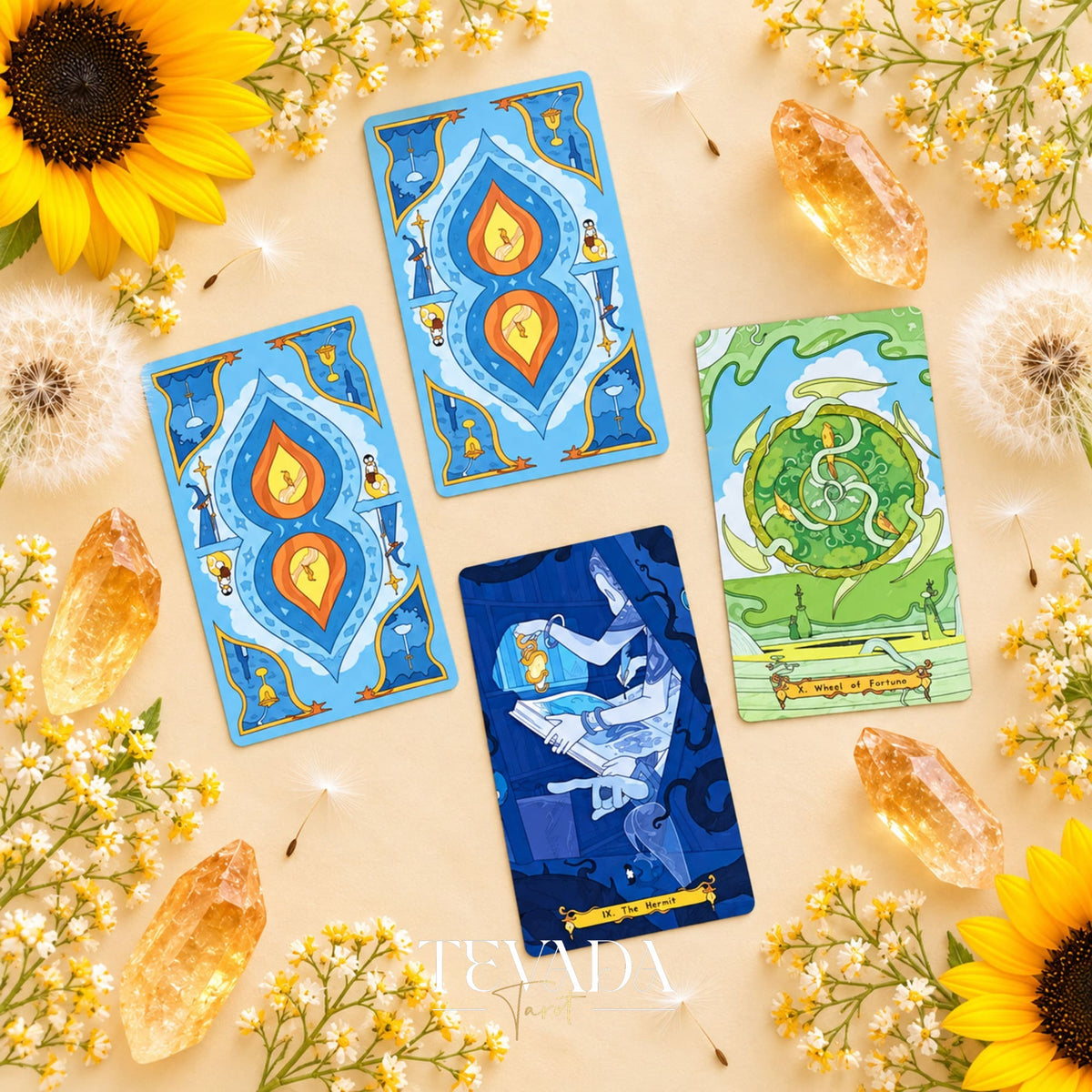 Big World Small Me Tarot storybook RWS deck for gentle daily reflection