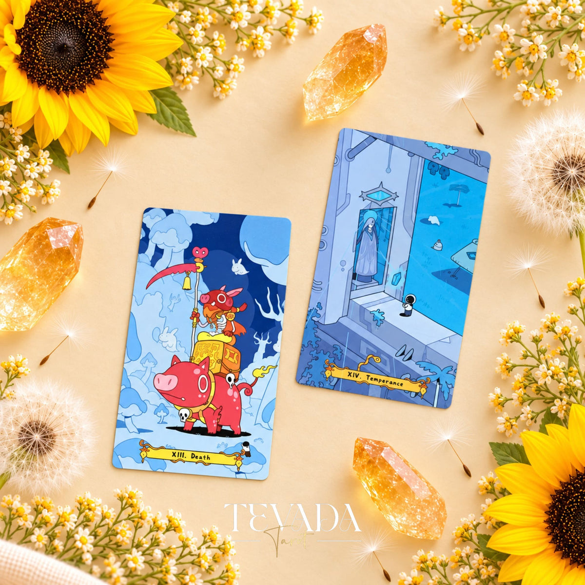 Big World Small Me Tarot storybook RWS deck for gentle daily reflection