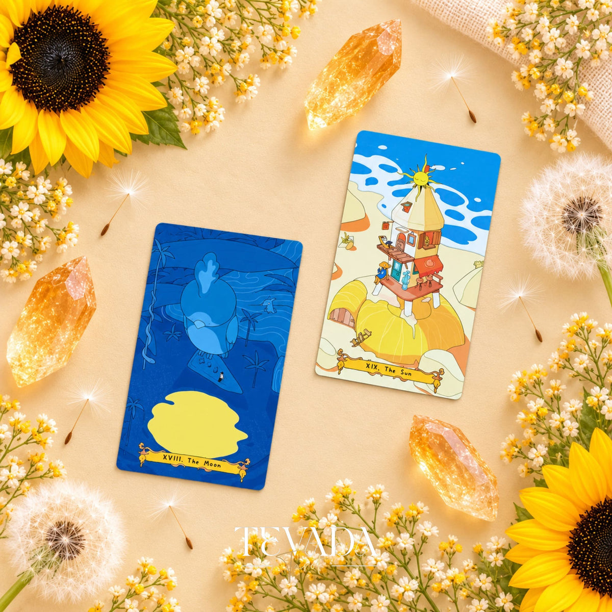 Big World Small Me Tarot storybook RWS deck for gentle daily reflection