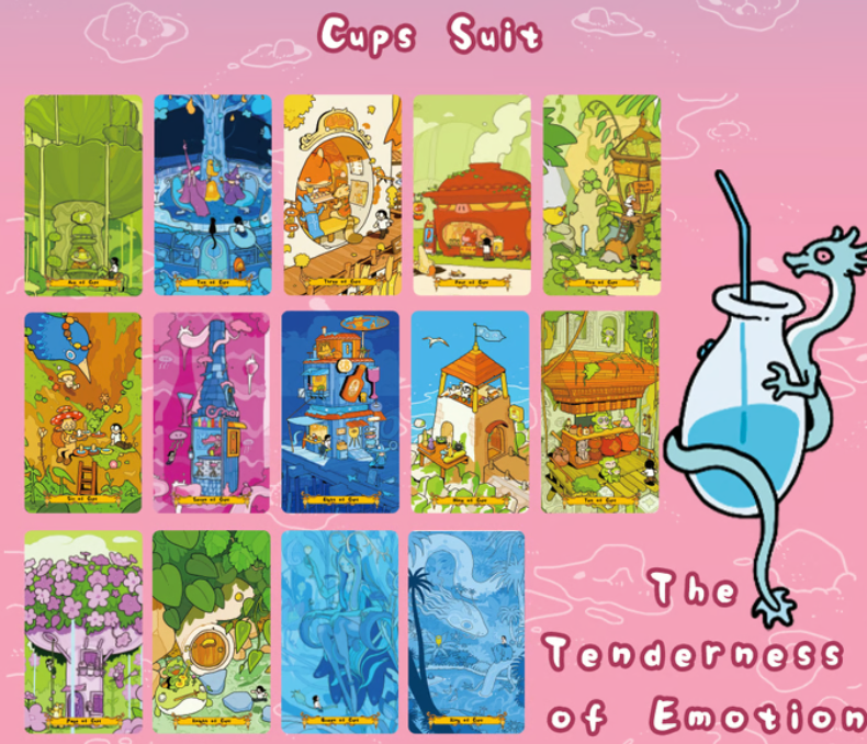 Big World Small Me Tarot storybook RWS deck for gentle daily reflection