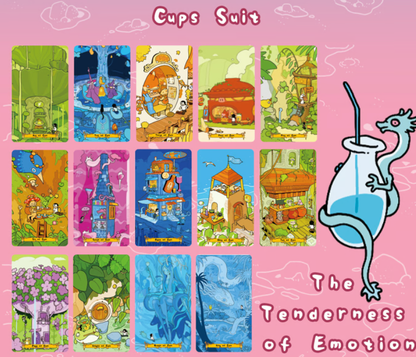 Big World Small Me Tarot storybook RWS deck for gentle daily reflection