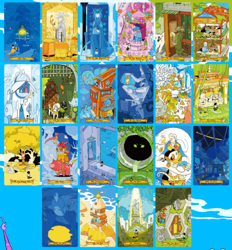 Big World Small Me Tarot storybook RWS deck for gentle daily reflection
