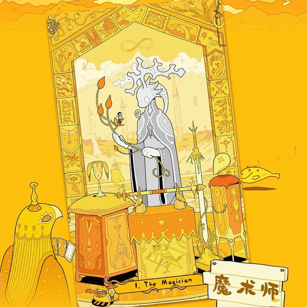 Big World Small Me Tarot storybook RWS deck for gentle daily reflection