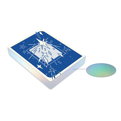 Blues Lenormand Deck Klein blue comic-style oracle deck for direct daily readings