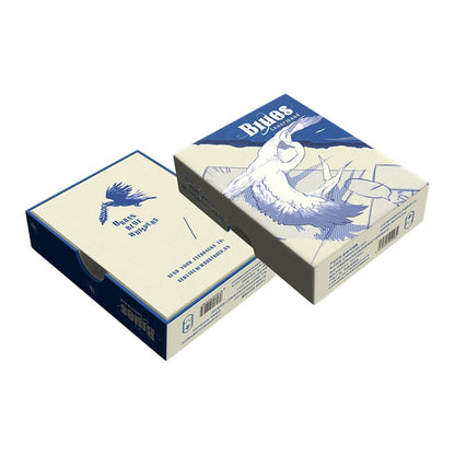 Blues Lenormand Deck Klein blue comic-style oracle deck for direct daily readings