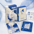 Blues Lenormand Deck Klein blue comic-style oracle deck for direct daily readings