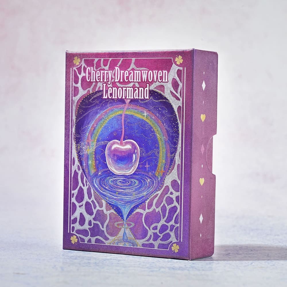 Cherry Dreamwoven Lenormand Mini Edition whimsical fairy-tale Oracle Cards for gentle daily divination and self-reflection.
