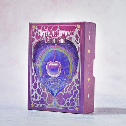 Cherry Dreamwoven Lenormand Mini Edition whimsical fairy-tale Oracle Cards for gentle daily divination and self-reflection.