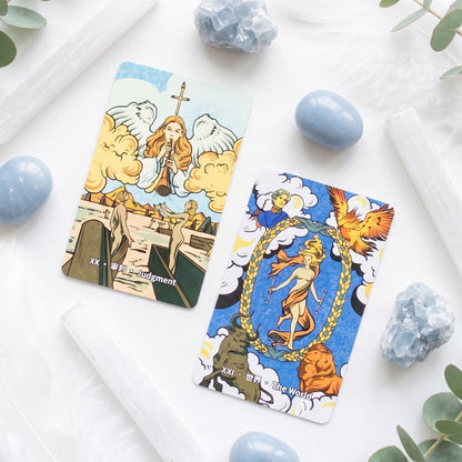 Classic Standard Tarot traditional Rider-Waite indie deck for daily tarot reading and beginner practice.