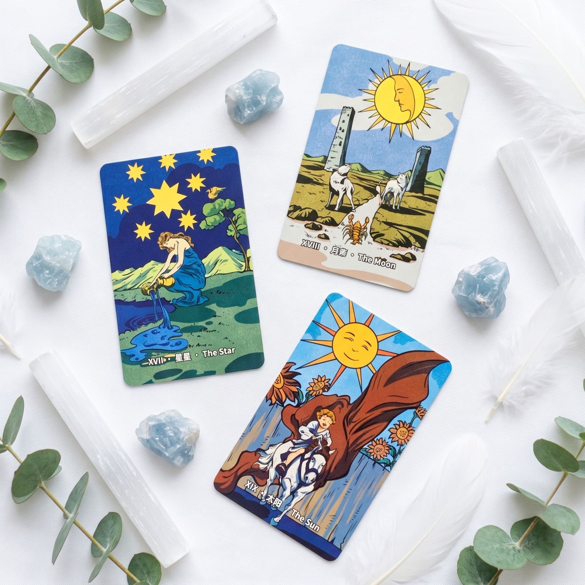 Classic Standard Tarot traditional Rider-Waite indie deck for daily tarot reading and beginner practice.