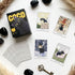 Coco Black Cat Tarot Pocket cute black cat tarot deck with gold gilded edges for playful daily readings.