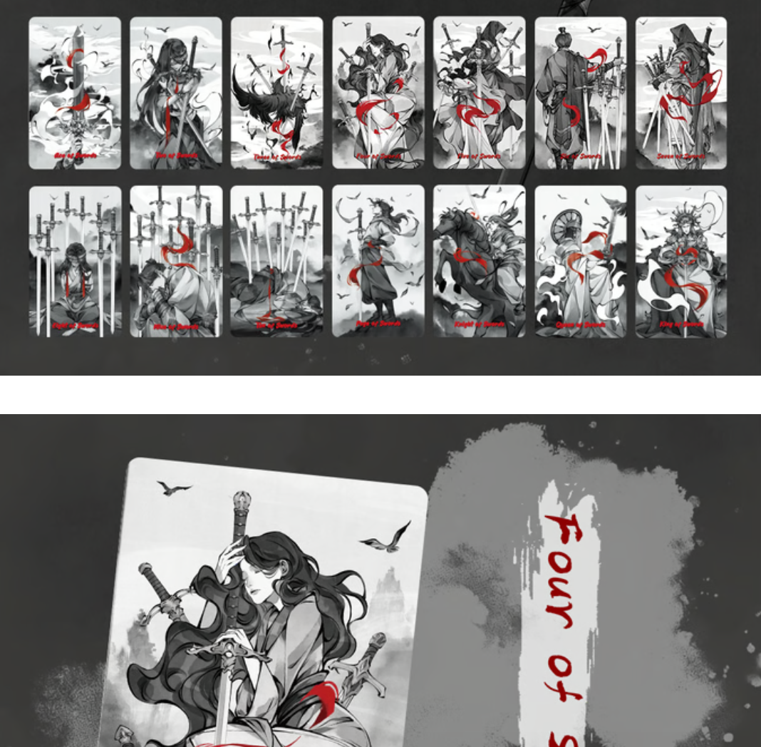 【Available in Jun】Daoist Drift Tarot Collector&