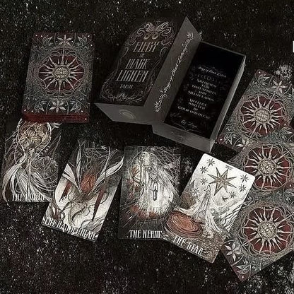 Elegy of Black Lichen Tarot Standard Edition dark fantasy Indie Tarot Deck for shadow work