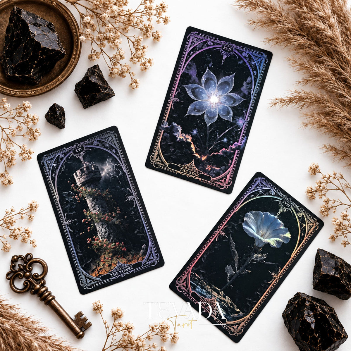 Eternal Garden Tarot Artisan Edition premium floral Indie Tarot Deck for collector readings