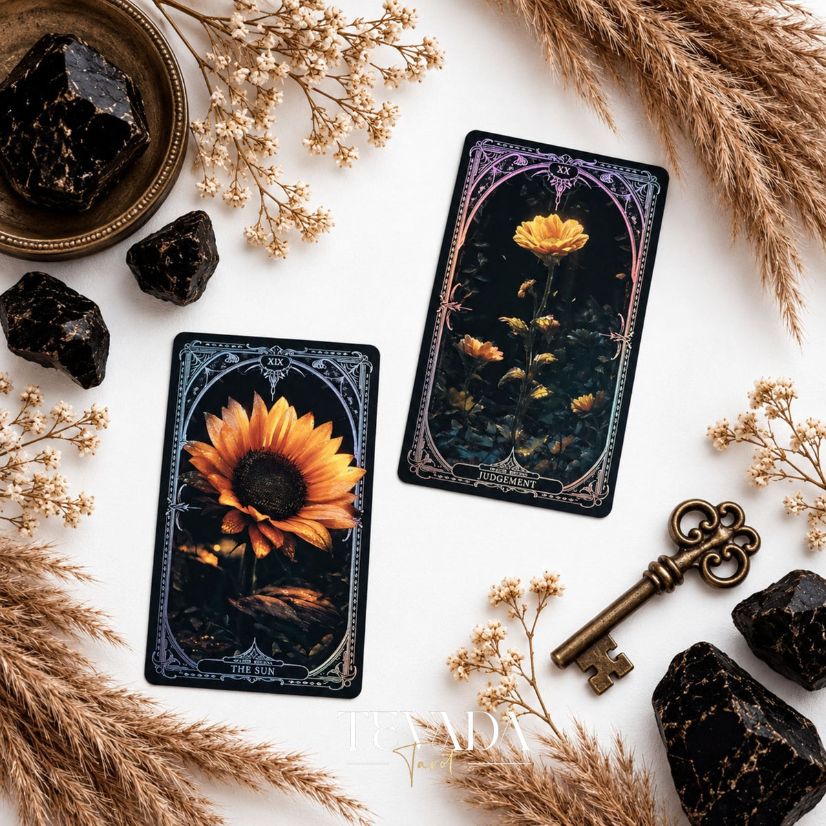 Eternal Garden Tarot Artisan Edition premium floral Indie Tarot Deck for collector readings