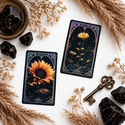 Eternal Garden Tarot Artisan Edition premium floral Indie Tarot Deck for collector readings