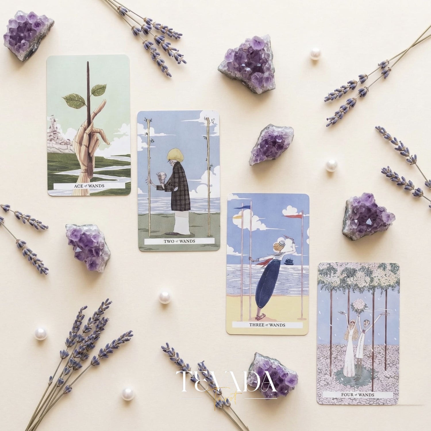 I Am Not a Doll Tarot whimsical puppet style Indie Tarot Cards for shadow work and self reflection.