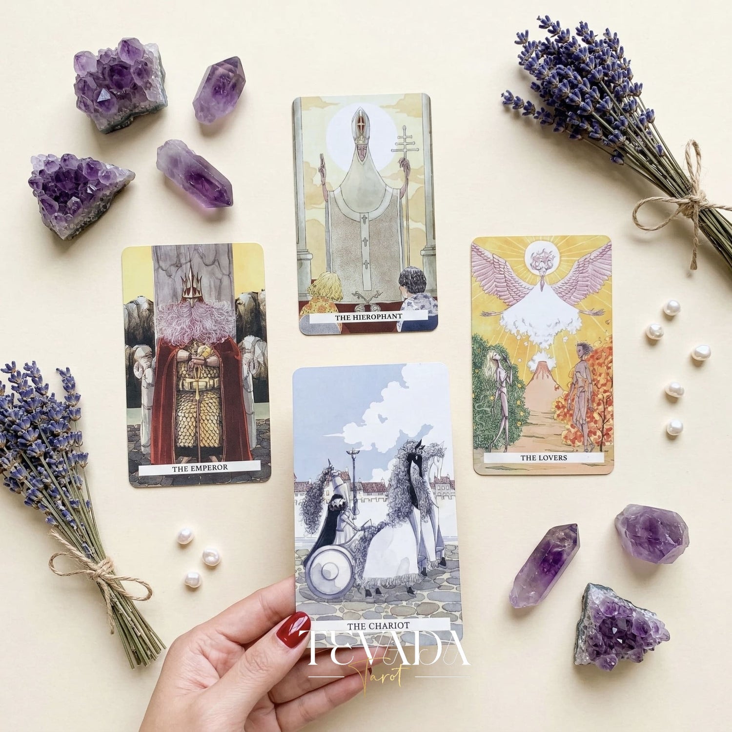 I Am Not a Doll Tarot whimsical puppet style Indie Tarot Cards for shadow work and self reflection.