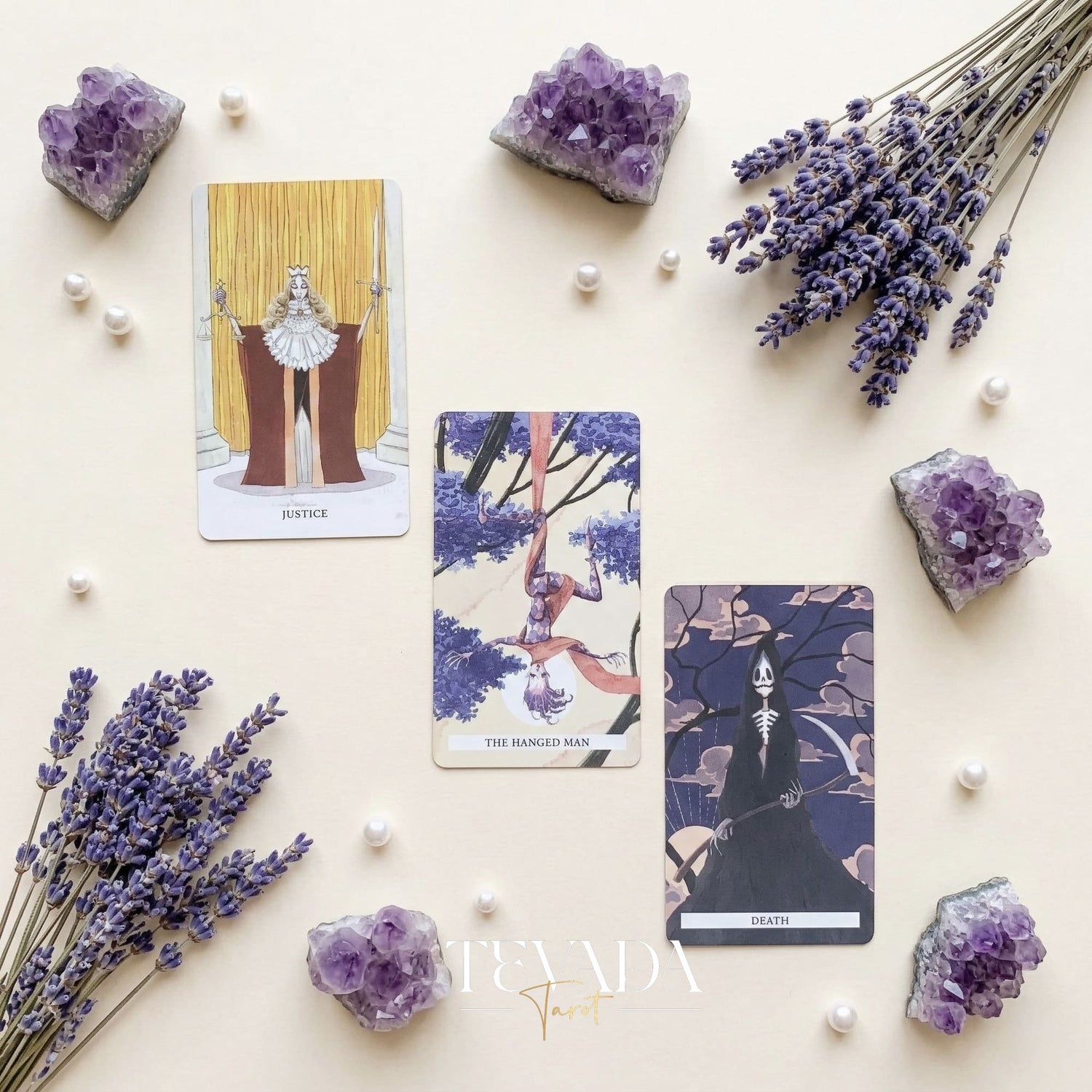 I Am Not a Doll Tarot whimsical puppet style Indie Tarot Cards for shadow work and self reflection.