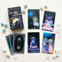 Turritopsis Nutricula Tarot style de dessin animé fantaisiste Cartes de tarot indépendantes pour la guérison intérieure de l&