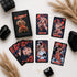 Kinky Tarot dark red-black Indie Tarot Deck for shadow work and self-truth