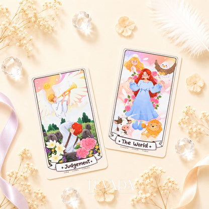 LaLunar Fortune Tarot Deck pastel Thai artist cards for gentle love readings