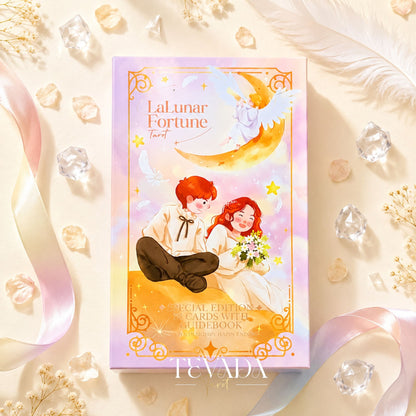 LaLunar Fortune Tarot Deck pastel Thai artist cards for gentle love readings