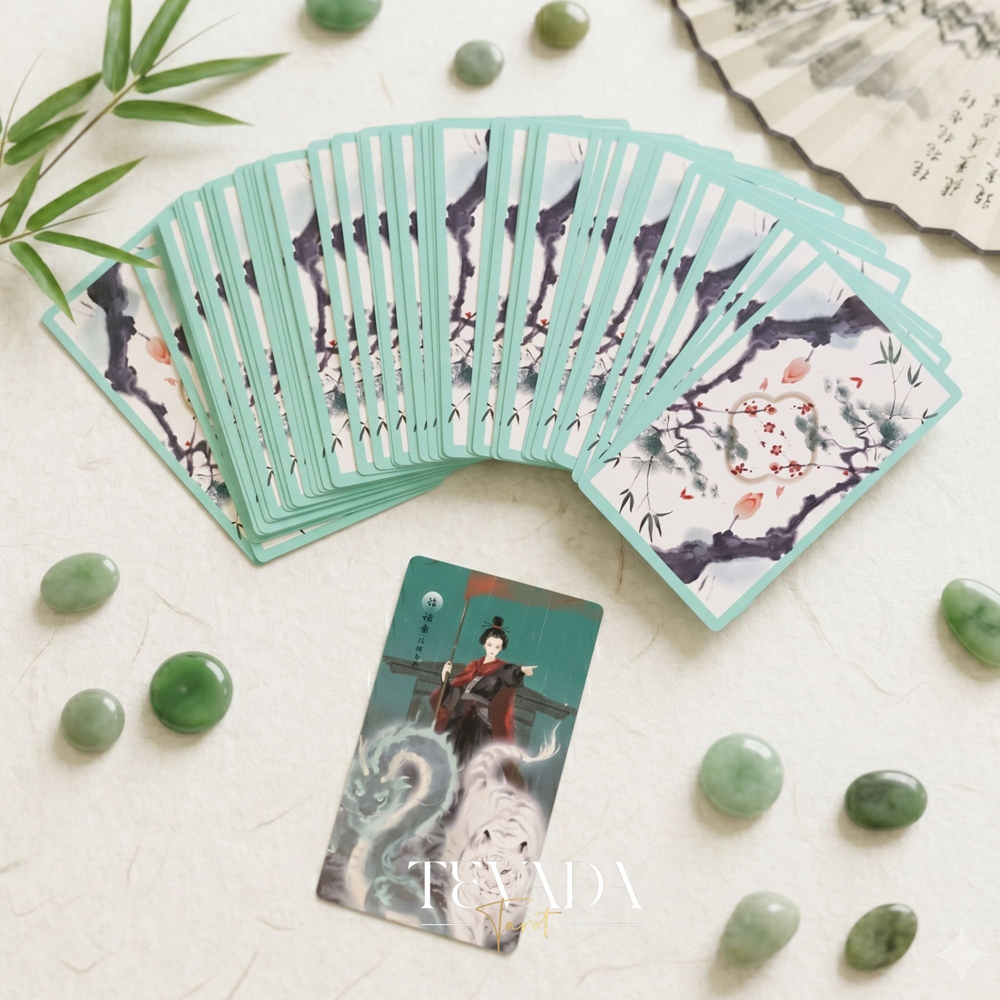Life Is But A Dream Tarot traditional Chinese ink art tarot deck for emotional reflection and daily reading