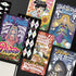 Propop Tarot Deck vintage 1930s animation style Indie Tarot Cards with holographic edges for playful divination.