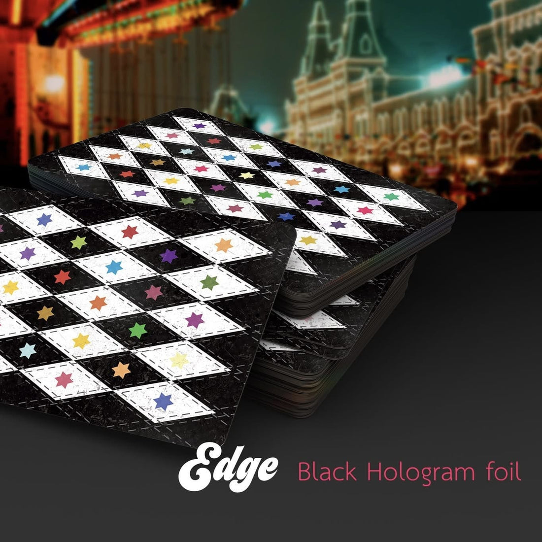 Propop Tarot Deck vintage 1930s animation style Indie Tarot Cards with holographic edges for playful divination.