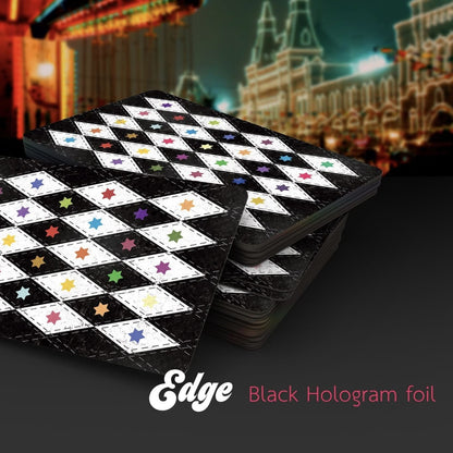 Propop Tarot Deck vintage 1930s animation style Indie Tarot Cards with holographic edges for playful divination.