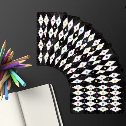 Propop Tarot Deck vintage 1930s animation style Indie Tarot Cards with holographic edges for playful divination.