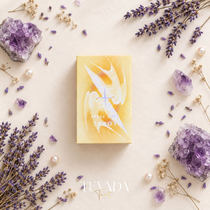 Prose Poem Tarot Deluxe warm oil-painted Indie Tarot Deck for poetic daily reflection
