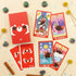 The Red Panda Tarot cute cartoon Indie Tarot Deck with red foil edges for beginner divination and daily ritual.
