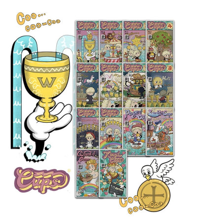 Rubber Hose Tarot Collector’s Edition retro animated Indie Tarot Deck for inner child readings