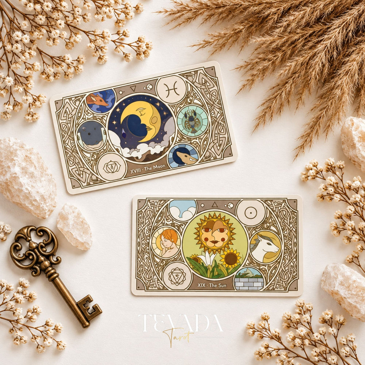 Sambucus Tarot II RWS Edition minimalist Indie Tarot Deck for reflective daily readings