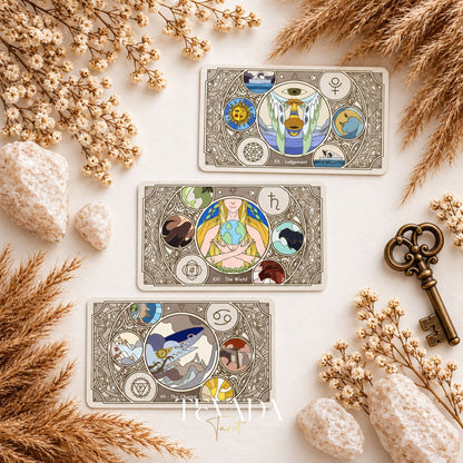 Sambucus Tarot II RWS Edition minimalist Indie Tarot Deck for reflective daily readings