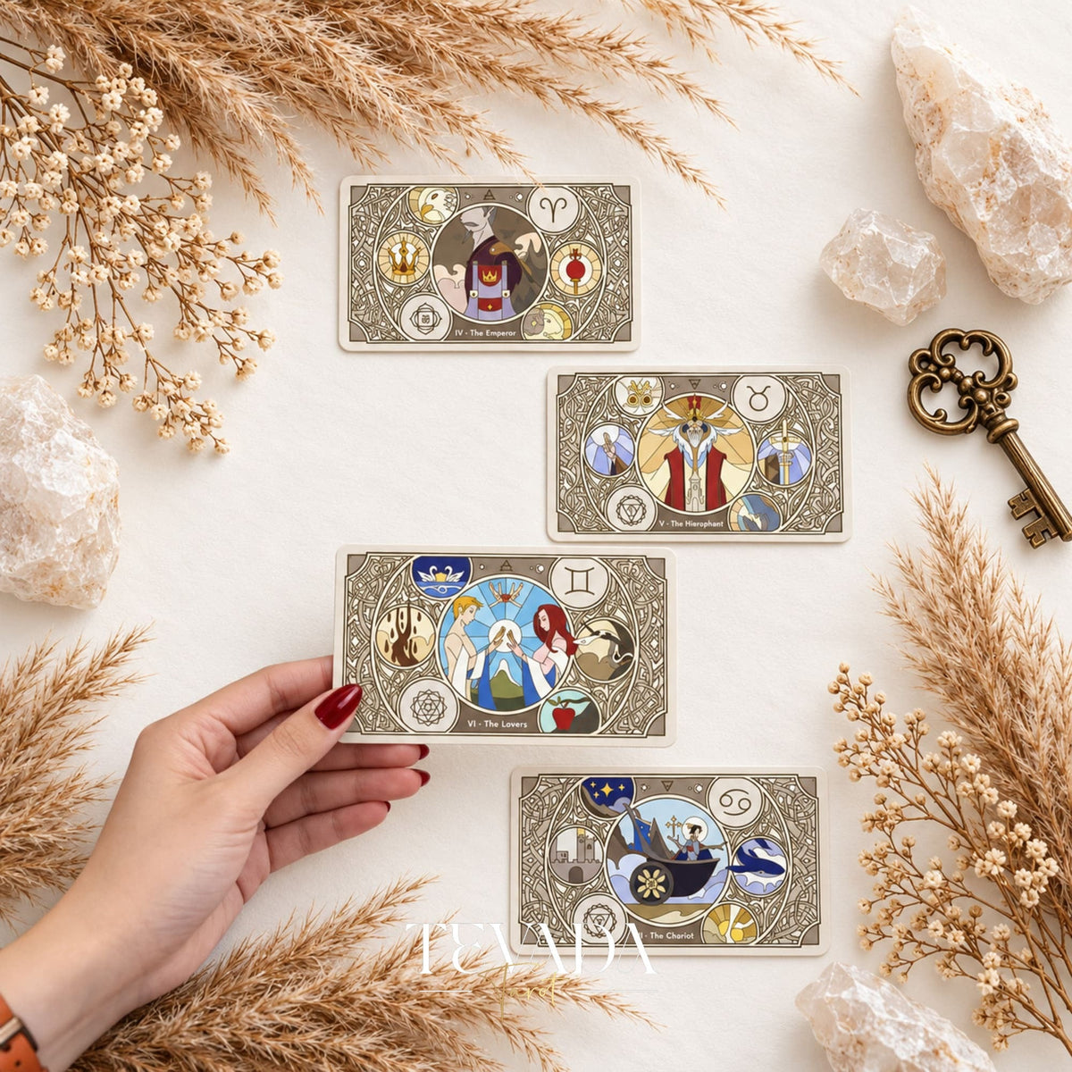 Sambucus Tarot II RWS Edition minimalist Indie Tarot Deck for reflective daily readings