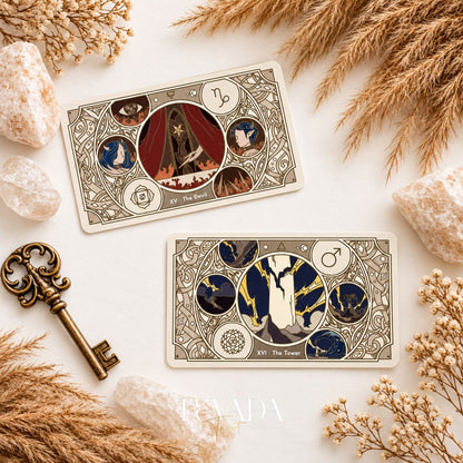 Sambucus Tarot II RWS Edition minimalist Indie Tarot Deck for reflective daily readings