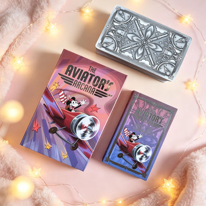 The Aviator’s Arcana Tarot Art Deco aviation cards for creative courage and daily reflection